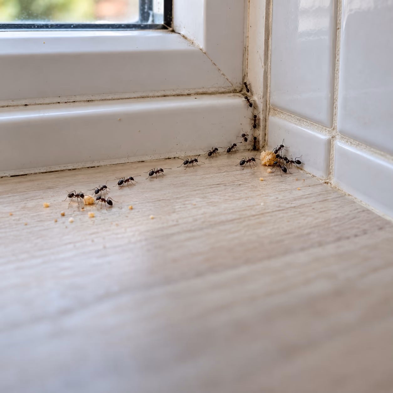 Ant infestation affecting a home